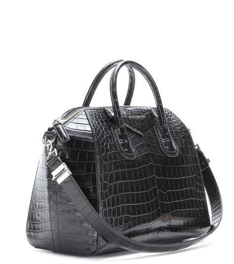 givenchy croc antigona review|givenchy antigona shopper tote.